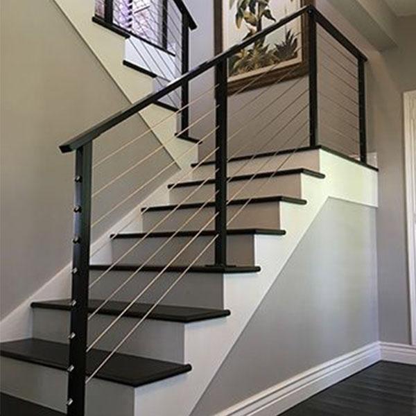 Iron Framed Cable Railings