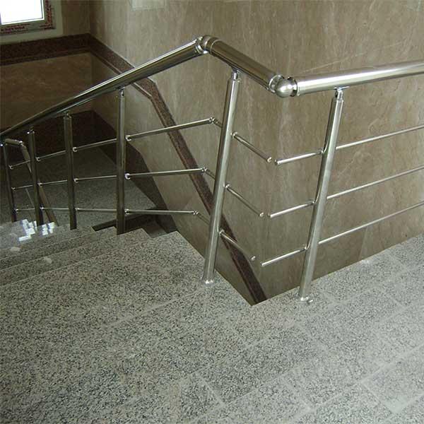 Simple steel railings