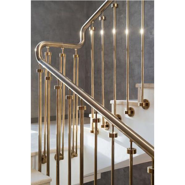 Linear steel railings