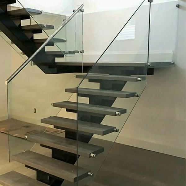 Fixpoint glass railings