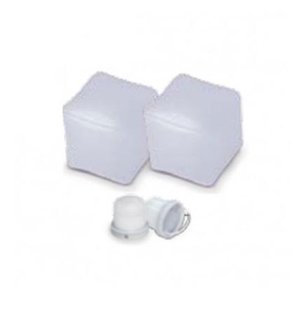 Set of 2 cubic floating LED lights