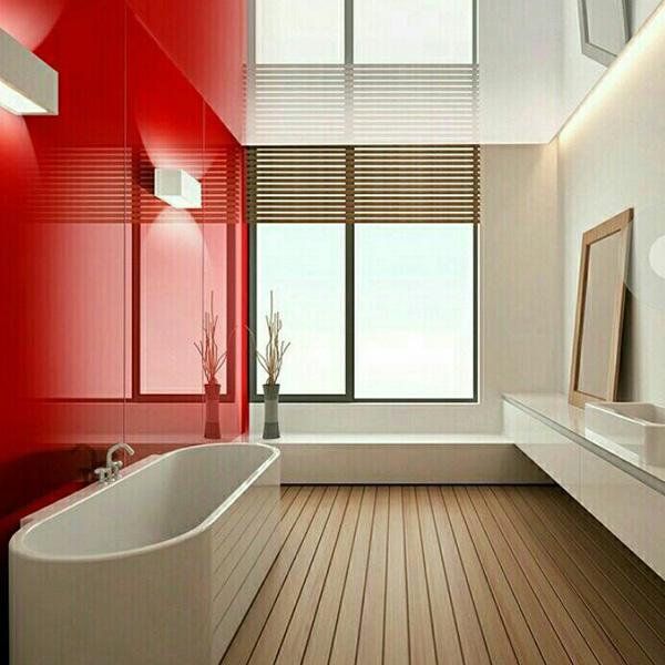 Lacobel colored glass