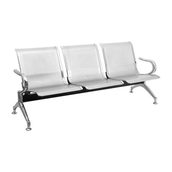 Three-seater waiting chair