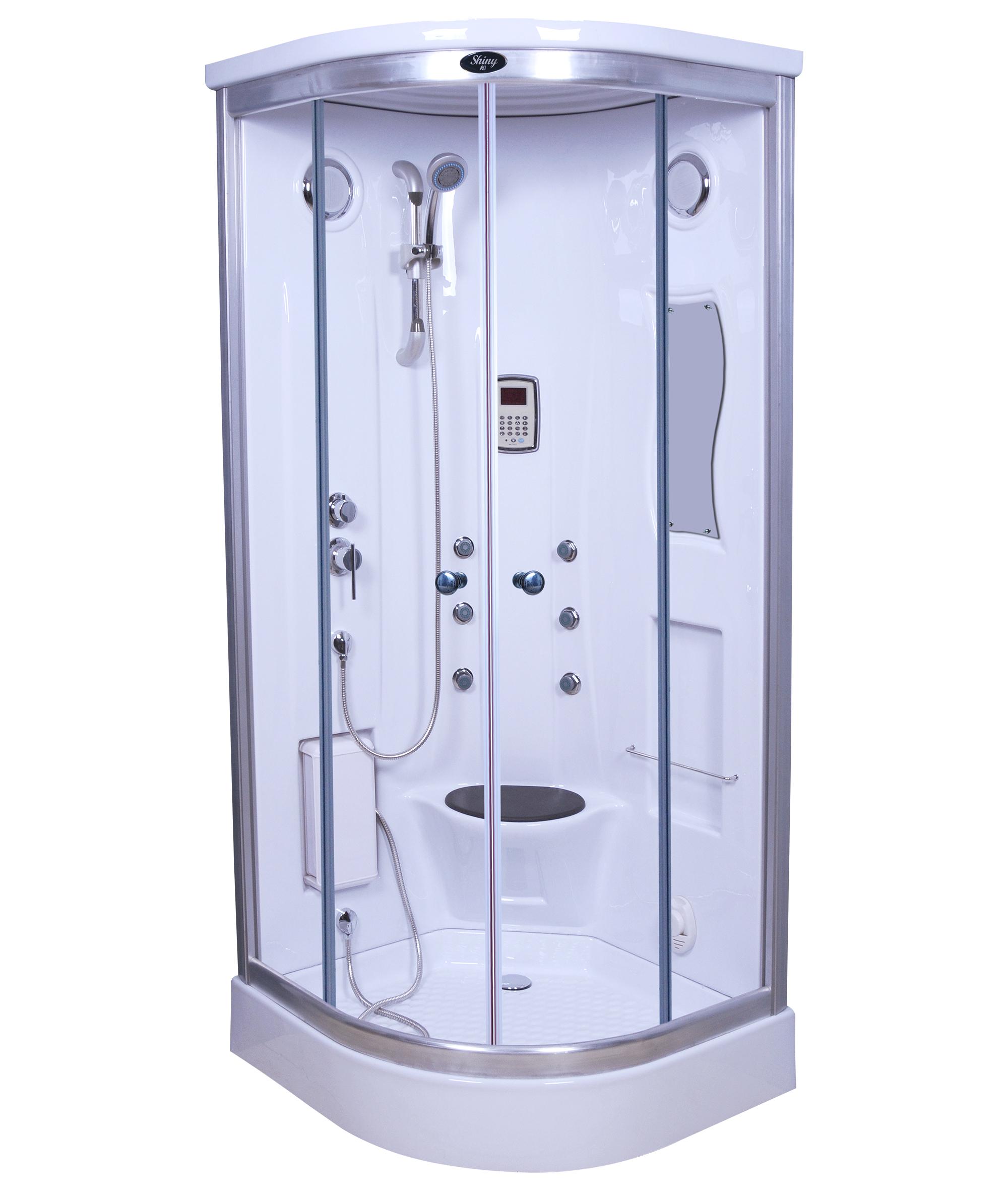 Glass shower cabin