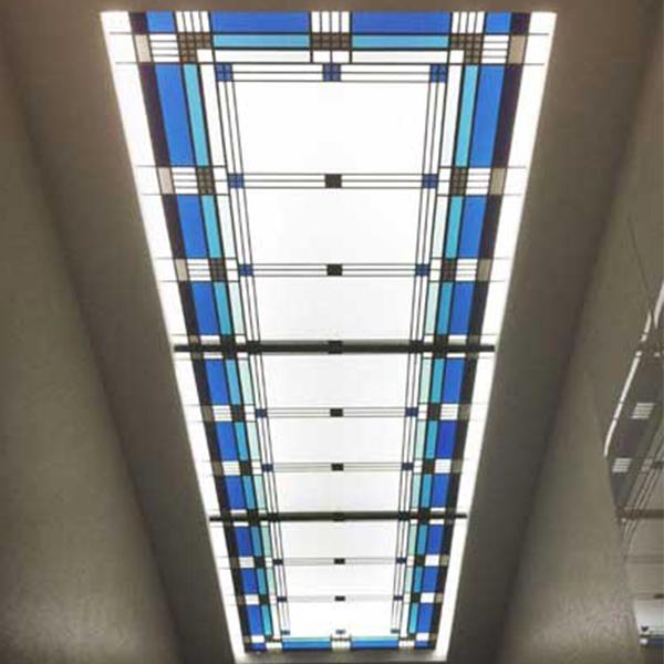 Glass skylight