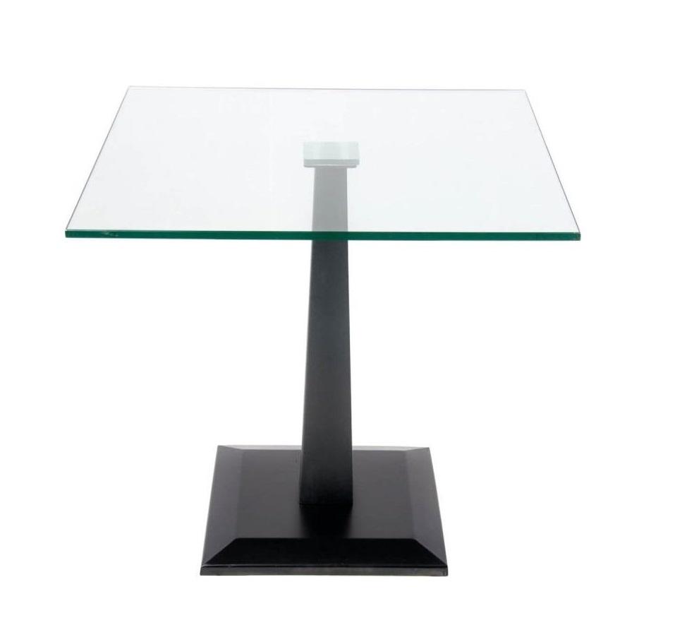 Square restaurant table