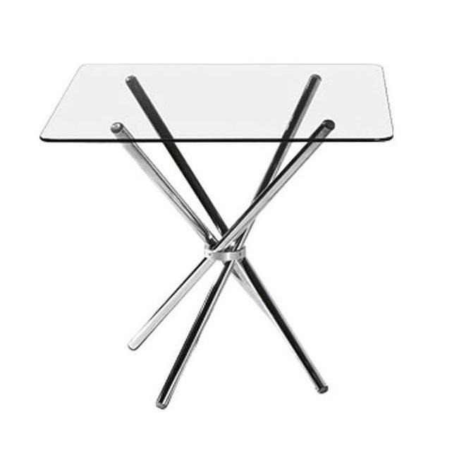 Square restaurant table