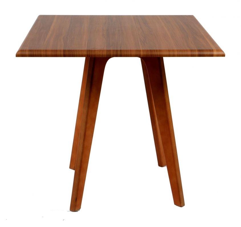 Wooden square rectangular restaurant table