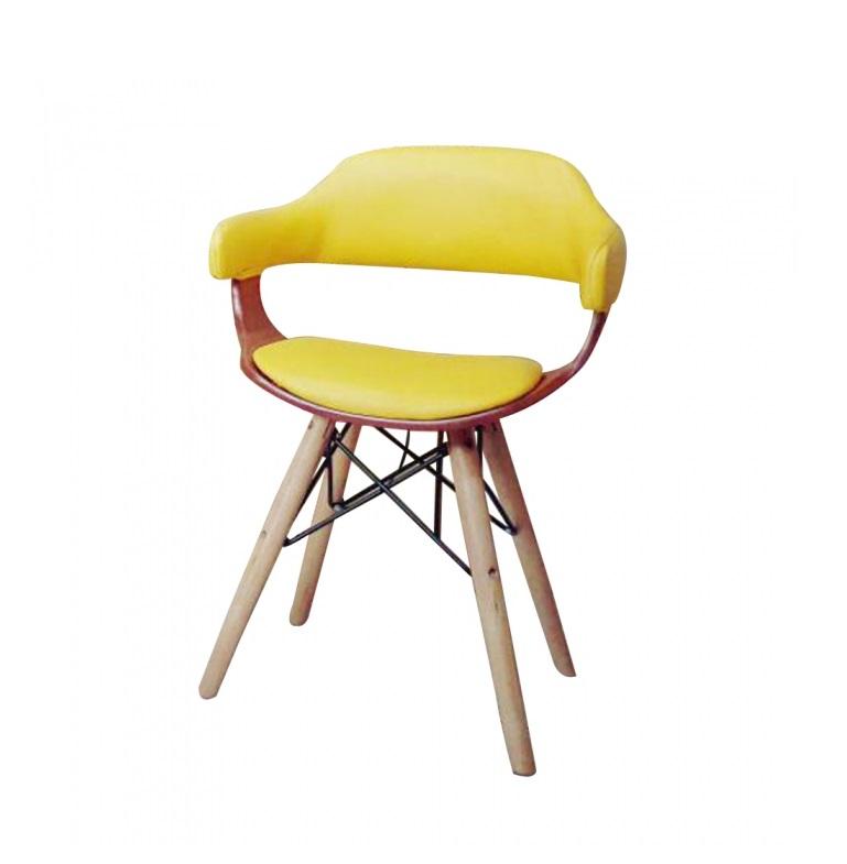 Short wooden base restaurant chair