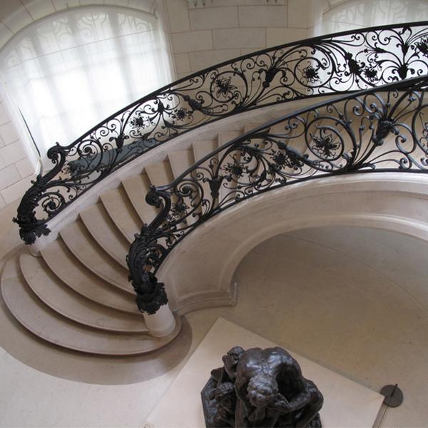 Wrought iron railing