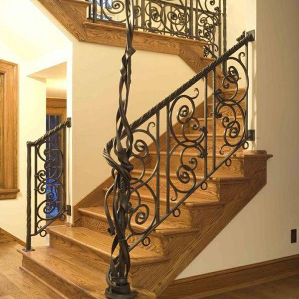 Wrought iron railing