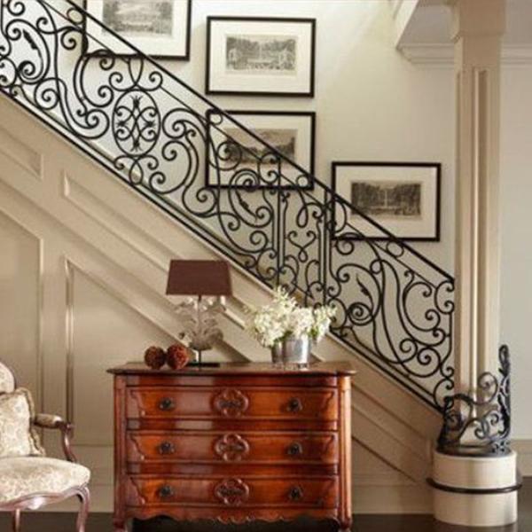 Wrought iron railing