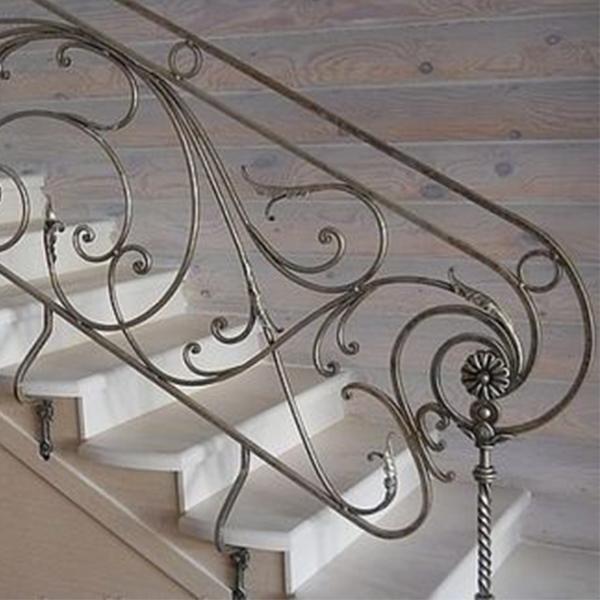 Wrought iron railing