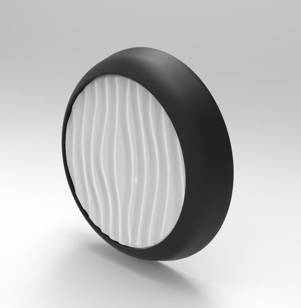 Round ceiling light - sensor and without sensor - decorative