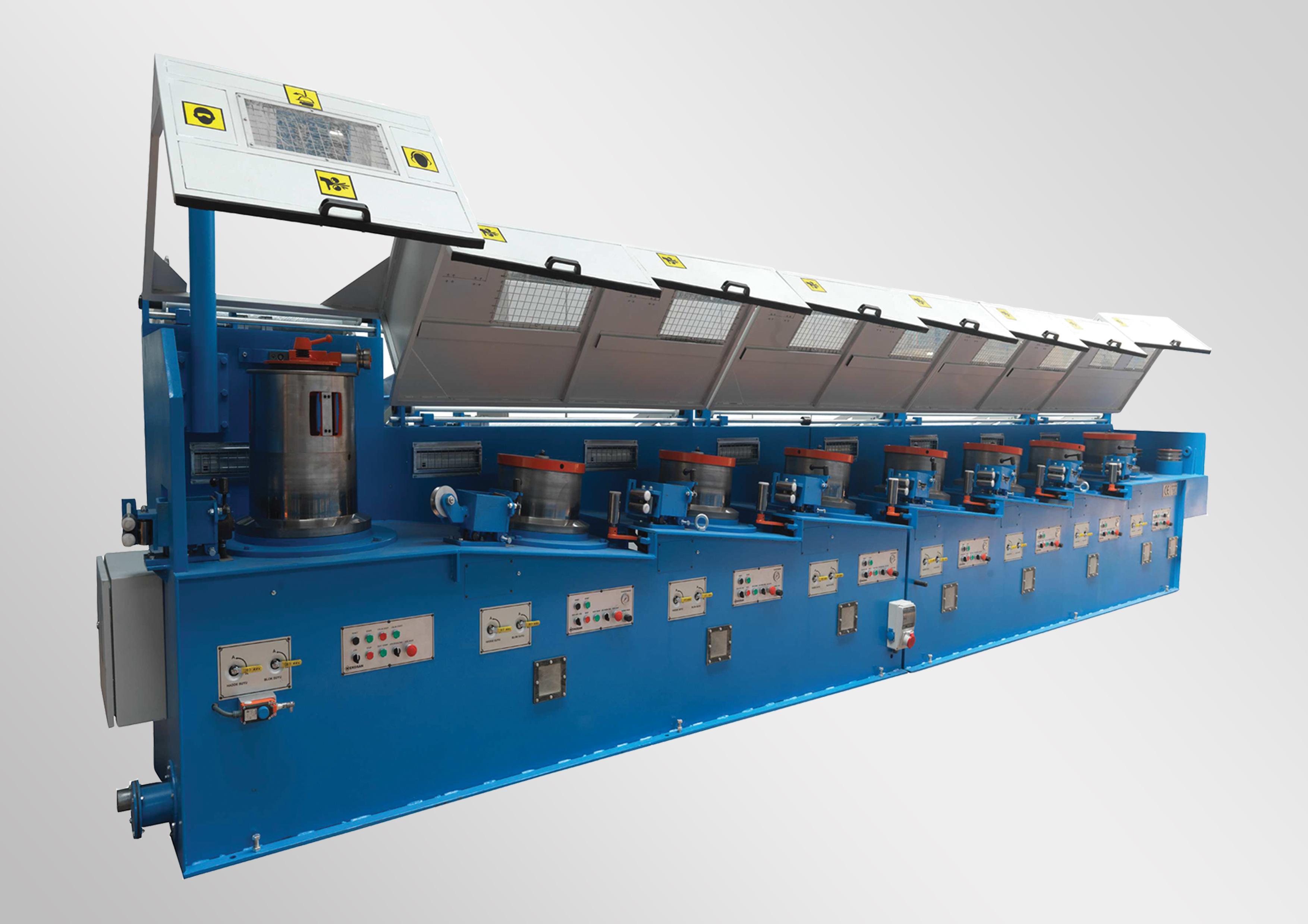 Wire traction machine