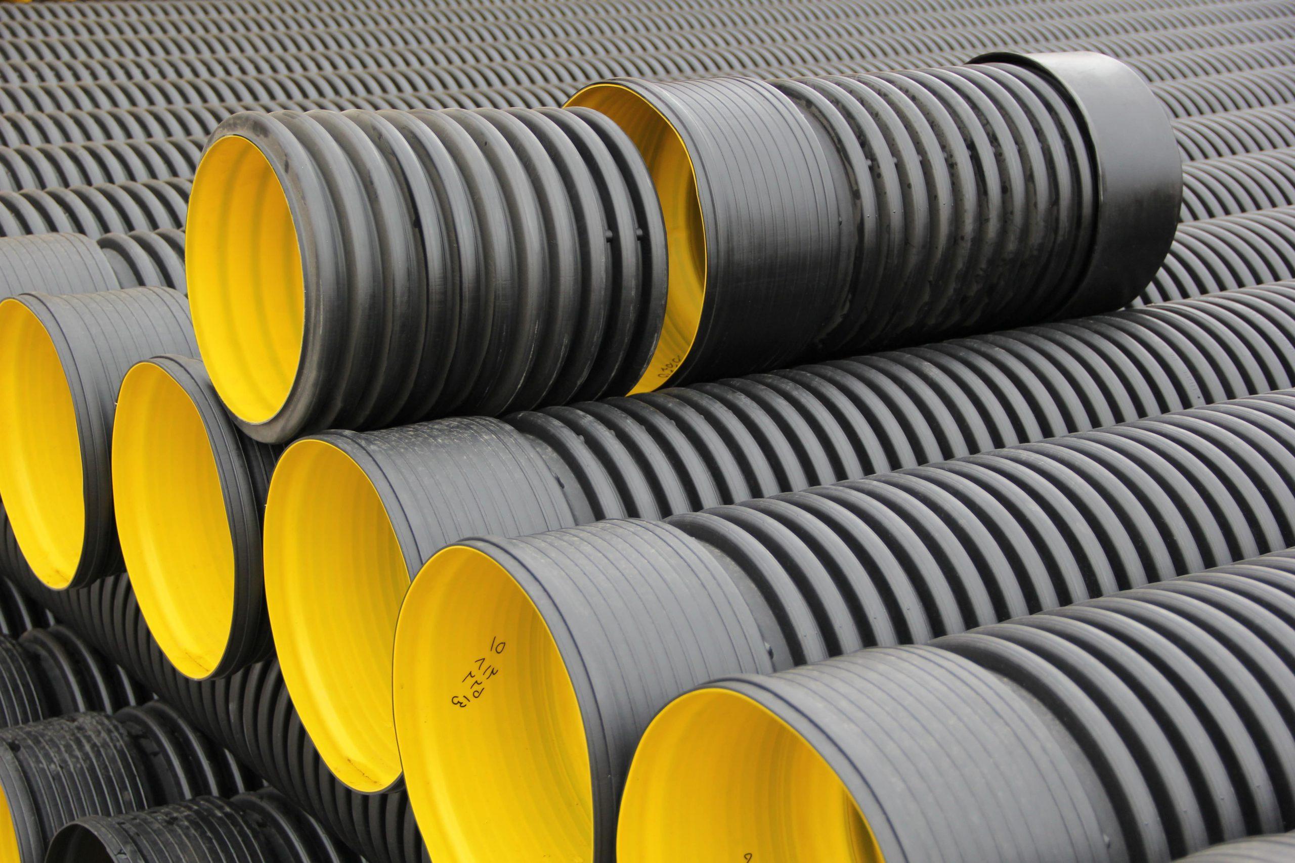 corrugated polyethylene pipe