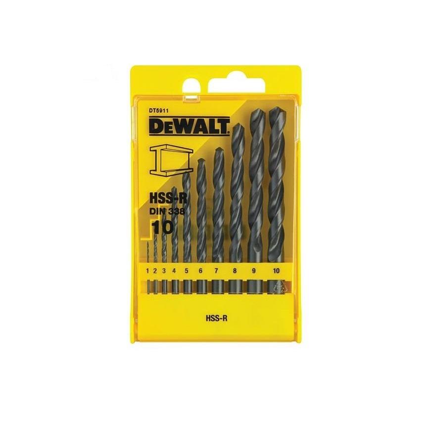 10-digit metal drill set