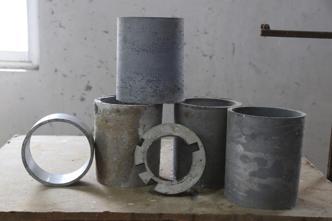 Aluminum-copper-silicon calibrated metal pipe Aluminum-copper-silicon calibrated metal pipe